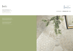 NOVEDADES CERSAIE 2015 NEW