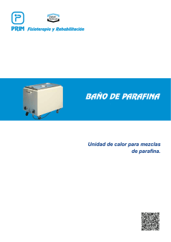 BA&Ntilde;O DE PARAFINA