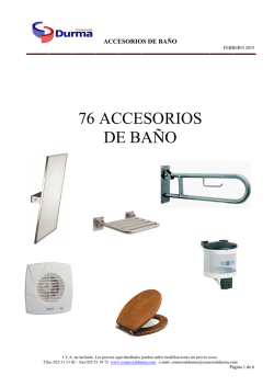 76 accesorios de ba&ntilde;o