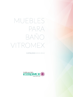 MUEBLES PARA BA&Ntilde;O VITROMEX