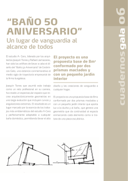 &ldquo;BA&Ntilde;O 50 ANIVERSARIO&rdquo;