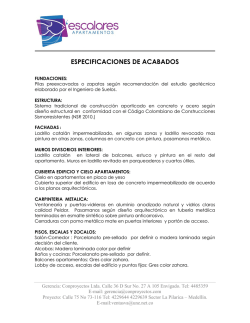 Descargar Especificaciones