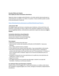 Escuelas P&uacute;blicas de Holyoke Gu&iacute;a r&aacute;pida para llenar formularios