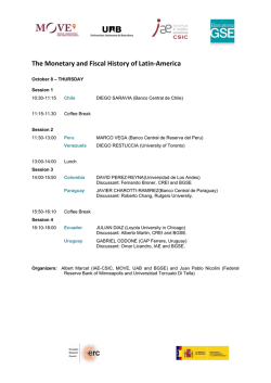The Monetary and Fiscal History of Latin