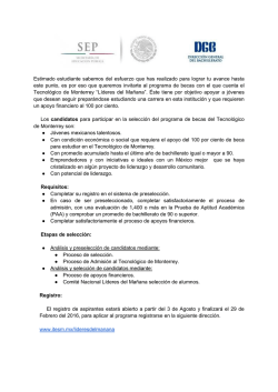 Estimado estudiante sabemos del esfuerzo que has realizado