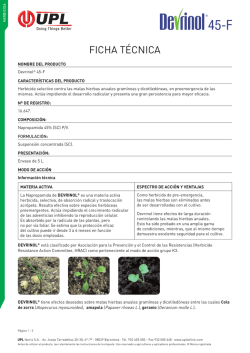 ficha t&eacute;cnica