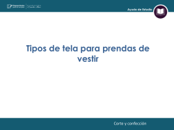 N1_L2_JA2_Tipos de tela para prenedas de vestir