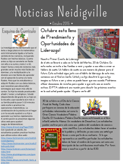 Noticias Neidigville