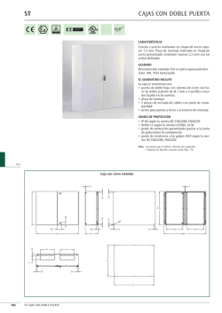 ST CAJAS CON DOBLE PUERTA