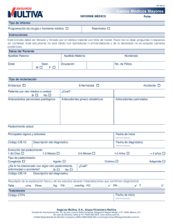 informe medico (gmm)