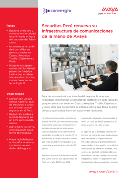 Caso de Estudio Securitas