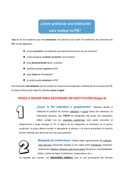 Pasos a seguir para gestionar una instituci&oacute;n