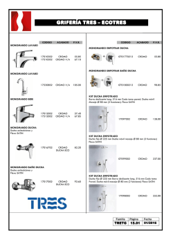 Pagina 15.01 Griferia Tres
