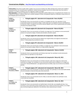 1 1. Tri&aacute;ngulo p&aacute;gina 49: Laboratorio de Computaci&oacute;n Enero 26