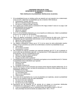 Dist. de probabilidades. - Germ&aacute;n Isaac Sosa Montenegro