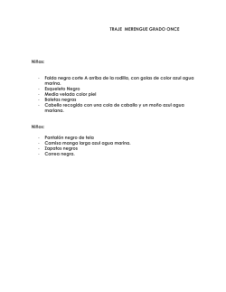 TRAJE MERENGUE GRADO ONCE Ni&ntilde;as