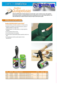 Rodillo QUITAPELUSAS