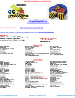 Escucha demos en youtube