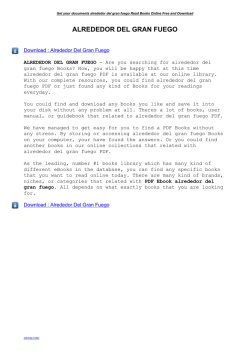 Alrededor Del Gran Fuego