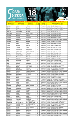RECUERDA: ENTREGA DE N&Uacute;MEROS S&Aacute;BADO