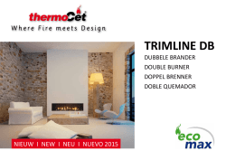 cat&aacute;logo thermocet db doble quemador