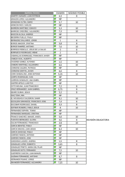 EXAMEN M&Aacute;XIMO POSIBLE 4,3 8 NP 5,7 10 NP 5,3 10 7,3 10 NP