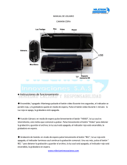 Manual En Espa&ntilde;ol - Milenium Innovaciones SAS