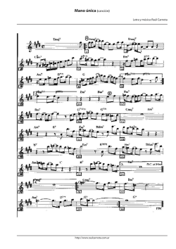 Mano &uacute;nica (canci&oacute;n)