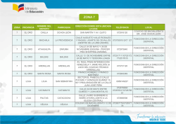 ZONA 7 - Juntos por la Educaci&oacute;n