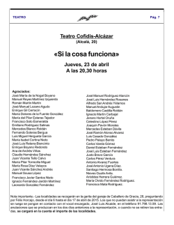 &laquo;Si la cosa funciona&raquo;