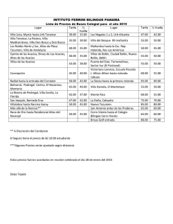 INTITUTO FERRINI BILINGUE PANAMA Villa Licia, Mystic hasta Urb