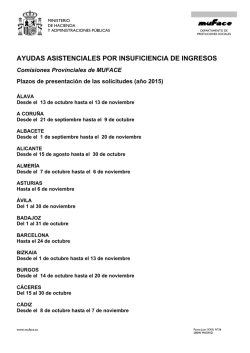 ayudas asistenciales por insuficiencia de ingresos
