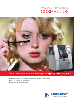 cepillos cosm&eacute;ticos