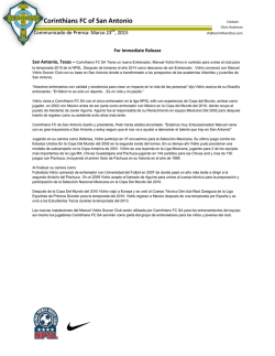 Corinthians FC of San Antonio