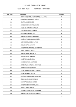 lista de espera viaje polonia 2015