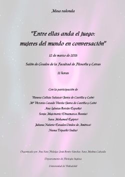 "Entre ellas anda el juego: mujeres del mundo