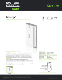 KBH-170 Spanish Spec Sheet | Size