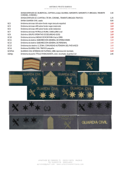 Cat&aacute;logo de emblemas GC y FCSE