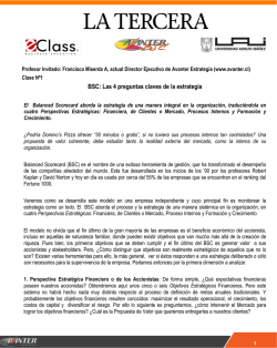 BSC: Las 4 preguntas claves de la estrategia