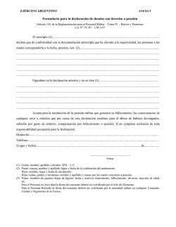 Anexo 5 - Direcci&oacute;n de Bienestar | Ej&eacute;rcito Argentino