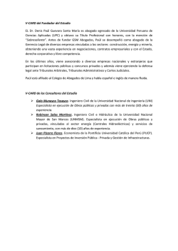 V-CARD del Fundador del Estudio EL Dr. Denis Pa&uacute;l