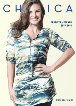 PRIMAVERA VERANO 2015-2016