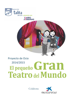 Proyecto de Ocio 2014/2015