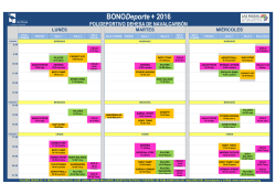 horarios bonodeporte plus 2016
