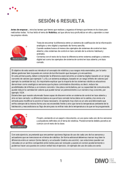 SESI&Oacute;N 6 RESUELTA