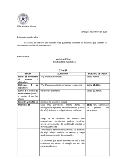 7&ordm; y 8&ordm; - Colegio Villa Mar&iacute;a Academy