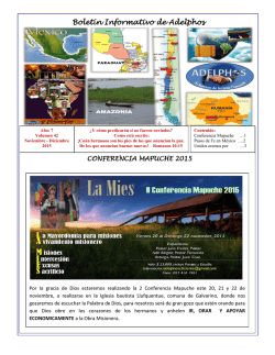 Bolet&iacute;n Informativo de Adelphos