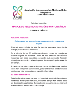masaje de reestructuraci&oacute;n bio-inform&aacute;tico - amhi