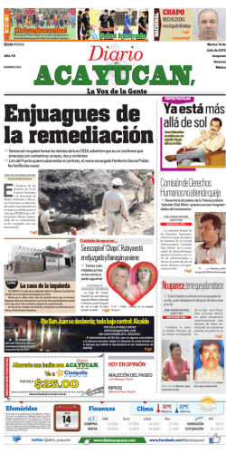 No aparece, teme que ya lo mataron