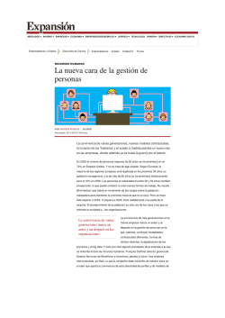 La nueva cara de la gesti&oacute;n de personas